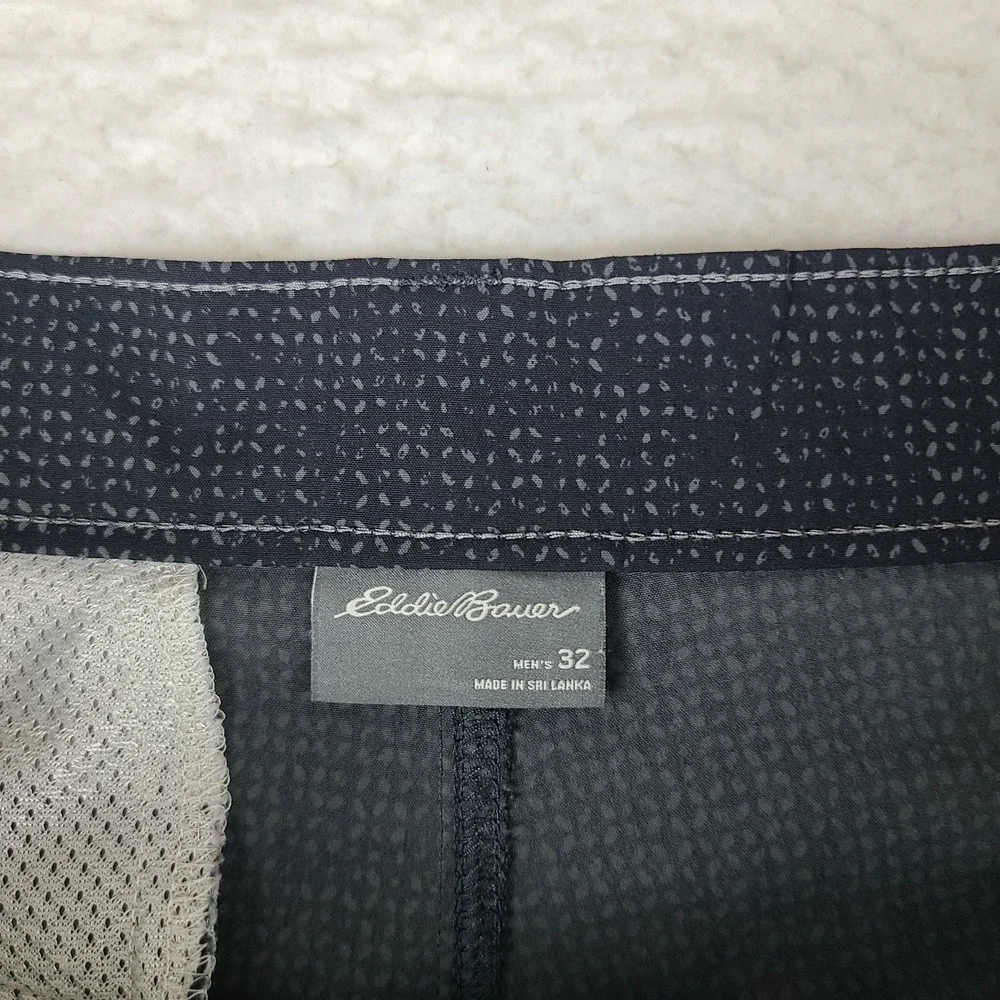 Eddie Bauer Shorts‎ Mens 32 Black Gray 10